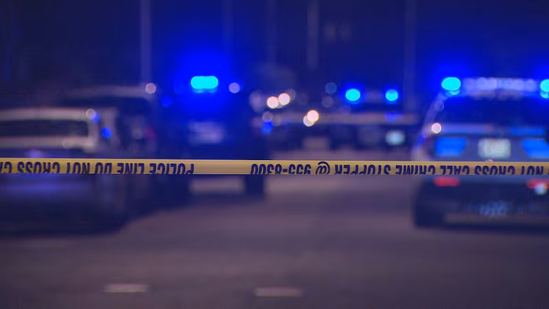 hpd police cars crime scene tape night generic hnn